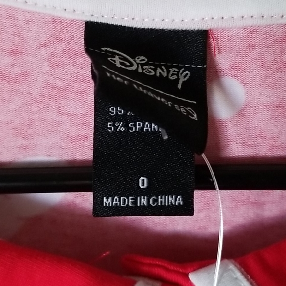 NWT Disney Minnie Mouse Bow Print Dress - Picture 5 of 8